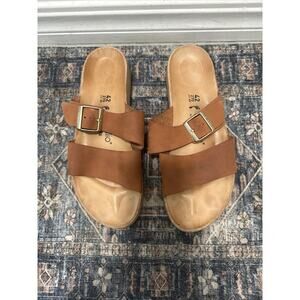 Papillio by Birkenstock Gabriela Platform Sandal Nubuck Women's Size 10 Or 42